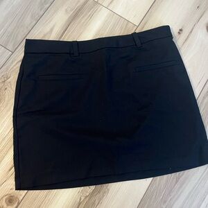 H&M black mini skirt